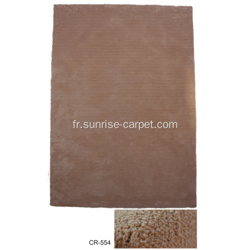 Microfibre fils minces Shaggy tapis Plain